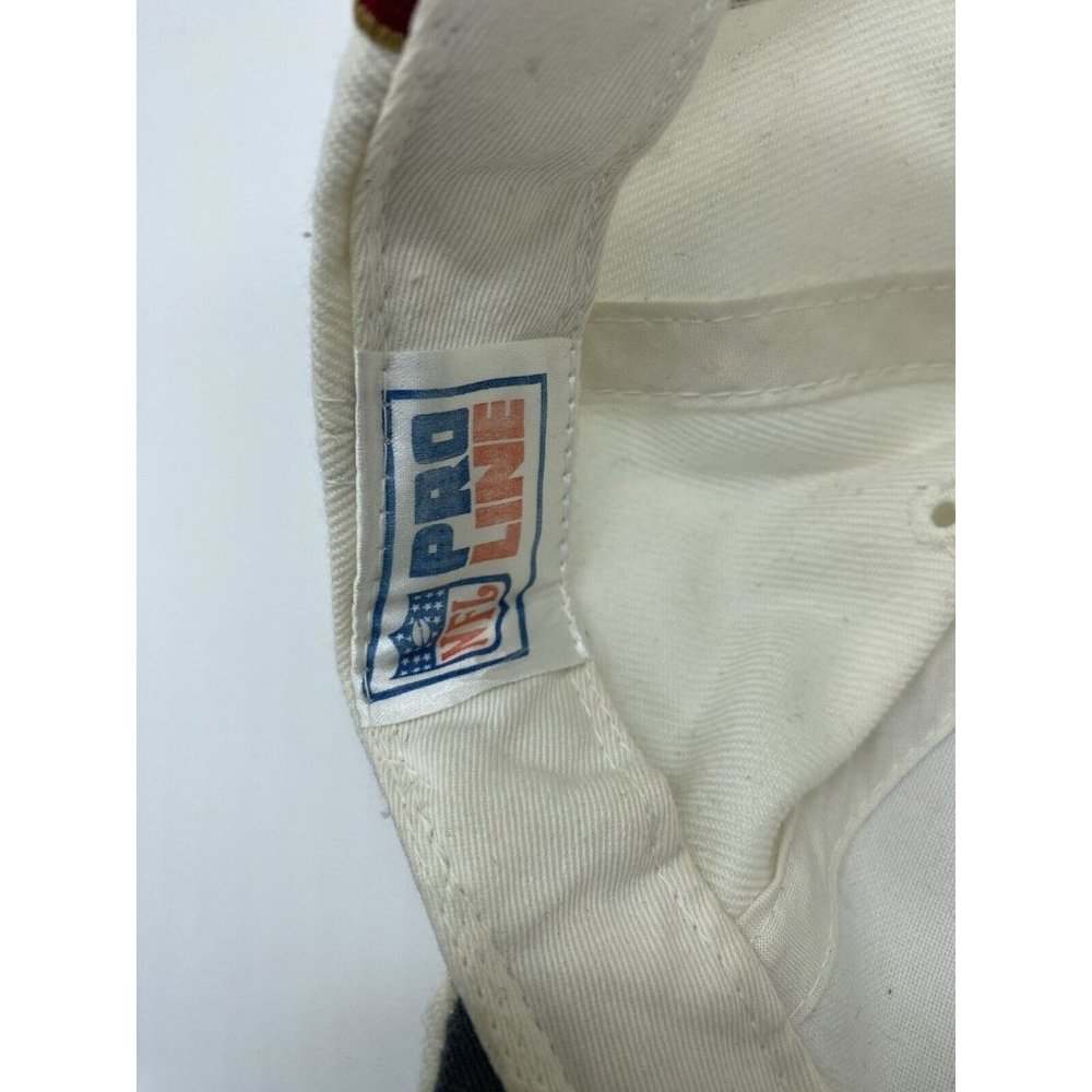 San Francisco 49ers Adjustable Adult Baseball Cap Hat Hook-Loop NFL Pro Line - Picture 5 of 8